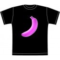T-Shirt Maglietta Banana Fucsia Uomo