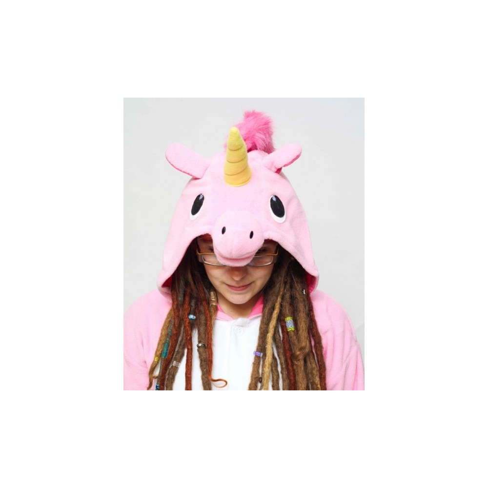 Pigiama Kigurumi Unicorno Rosa Bambina per il compleanno del tuo